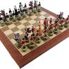 Unique 10×10 Inch Chess Board and Pieces Set for Adults Strategy Games 3