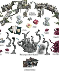 Maladum Oblivion’s Maw Expansion – Fantasy Dungeon Crawler Game Immersive Terrain Solo, Co-op and Adversarial Play 2
