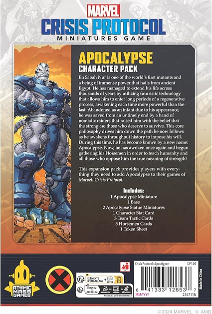 Marvel Crisis Protocol Apocalypse Character Pack Servants of The Apocalypse 2 Marvel Crisis Protocol Apocalypse Character Pack Servants of The Apocalypse - Image 2
