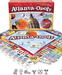 Atlanta-opoly Board Game by Late for the Sky Fun for Family and Friends