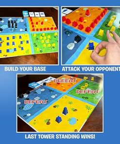 Pixel Forts Board Game by Uzzle Games for Kids Teens and Families 2