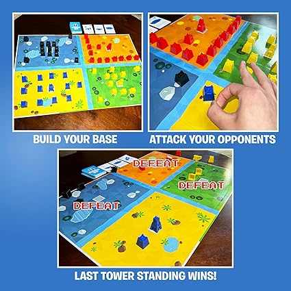 Pixel Forts Board Game by Uzzle Games for Kids Teens and Families 2 Pixel Forts Board Game by Uzzle Games for Kids Teens and Families - Image 2
