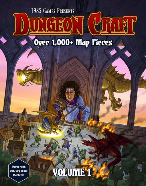Dungeon Craft Board Game Bundle Volume 1 Custom Box Battle Mat DND RPG - Image 2