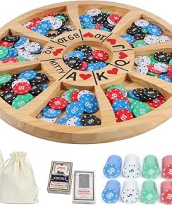 Michigan Rummy Luxury Wooden Tripley Board Game Classic Family Game