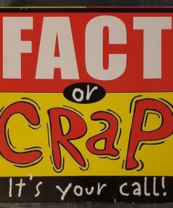 University Games Fact or Crap Board Game for Family Fun and Learning