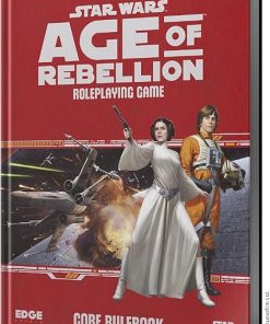 Star Wars Age of Rebellion Core Rulebook for 2-8 Players Ages 14+