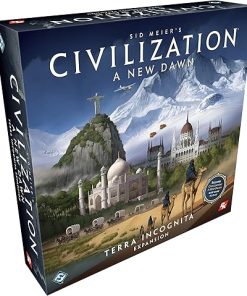 Sid Meier’s Civilization: A New Dawn Terra Incognita Board Game Expansion – Explore Beyond The Borders! Strategy Game, Ages 14+, 2-5 Players, 1-2 Hour Playtime, Made by Fantasy Flight Games