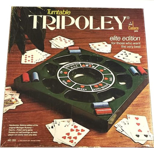 Turntable Tripoley Elite Edition 1976 Classic Board Game - Image 2