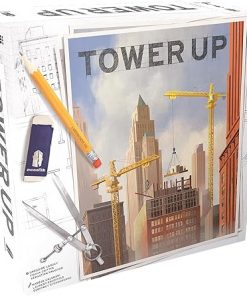 Monolith Board Games: Tower Up – City Building Board Game, Competitive Strategy, Urban Construction Plannning, Family, Ages 8+, 2-4 Players, 30 Min