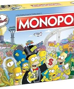 Monopoly The Simpsons Board Game Based on the Popular Fox Series