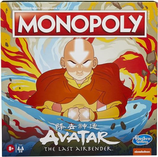 Monopoly Avatar Nickelodeon Last Airbender Edition Board Game for Kids