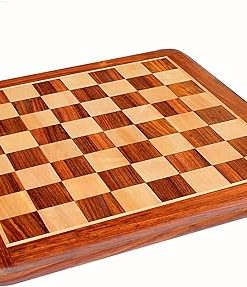 StonKraft 15 Inch Wooden Chess Board for Professional Chess Players 2