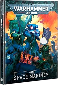 Warhammer 40k Codex V.9 Space Marines Games Workshop Official Guide