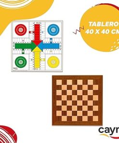 Ludo Checkers Board Classic Game for Fun Family Game Nights 2
