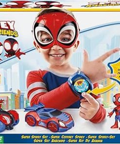 Spidey and His Amazing Friends Super Spidey Role Play Toy Car Set 2