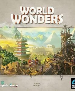 World Wonders Strategy Board Game Build Iconic Landmarks for 1-5 Players