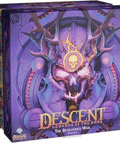 Descent Legends of The Dark Board Game The Betrayer’s War Expansion – Fantasy RPG Strategy Game, Cooperative Game, Ages 14+, 1-4 Players, 3-4 Hour Playtime, Made by Fantasy Flight Games