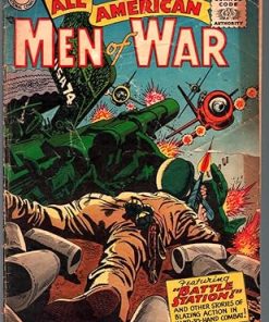 All American Men of War 32 Russ Heath Gradenetti Art Nazi Fight DC 1956 2