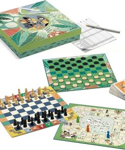 DJECO Classic Games Set 20 Traditional Family Games Multicolor 2