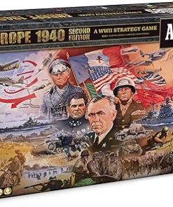 Axis & Allies 1940 Europe Second Edition WWII Strategy Board Game for 2-5 Players