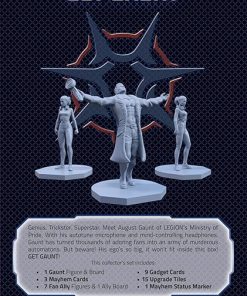 Academy Games Agents of Mayhem Gaunt Expansion Release Details 2