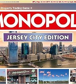 Monopoly Jersey City Edition Board Game for 2-6 Players Family Fun 2