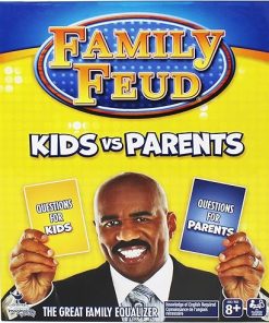 Steve Harvey Family Feud Kids vs Parents Party Game Ages 8 and Up