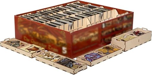 The Broken Token Game Organizer for Red Dragon Inn Character Trove Box