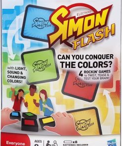 Hasbro Simon Flash Game Exciting Fast-Paced Memory Challenge