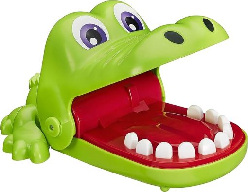 Crocodile Dentist Game of Skill by Hasbro Gaming Multicolored Version - Image 2
