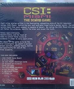 CSI Crime Scene Investigation Miami Board Game Fun Family Activity 2