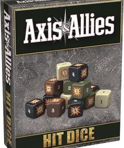 Axis & Allies Hit Dice 72 Dice in 4 Styles Military Duffel Bag Upgrade