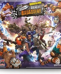 Borderlands Mister Torgue’s Arena of Badassery Board Game | Cooperative Strategy Game | Fighting Game for Adults | 1-4 Players | Ages 14+ | Avg. Playtime 60-90 Mins | Made by Monster Fight Club 2