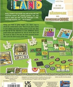 Llamaland Building Terraces Board Game Fun Family Puzzle Ages 10+ 2