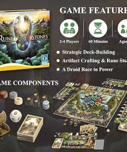 Rune Stones Strategy Board Game for Family Fun, Ages 12+, 2-4 Players 2