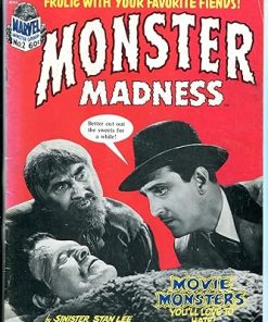 Monster Madness 2 1973 Marvel Horror Parody Magazine Frankenstein VG 2
