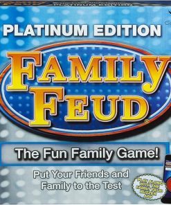 Spin Master Platinum Family Feud Signature Game Brown and Black