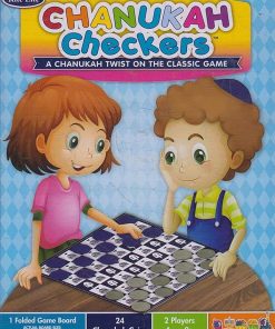 Rite Lite GAC-9 Chanukah Checkers Game with 6 Color Box Packs 2