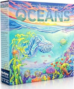 Northstar Game Studio Oceans Board Game – Beautiful Strategy Ecosystem Game | Families, Teens & Adults – 2-4 Players, Age 12+, 90 Mins