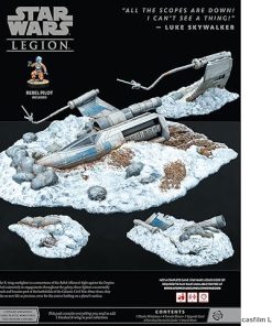 Star Wars Legion Crashed X-Wing Terrain Expansion for Two Players 2