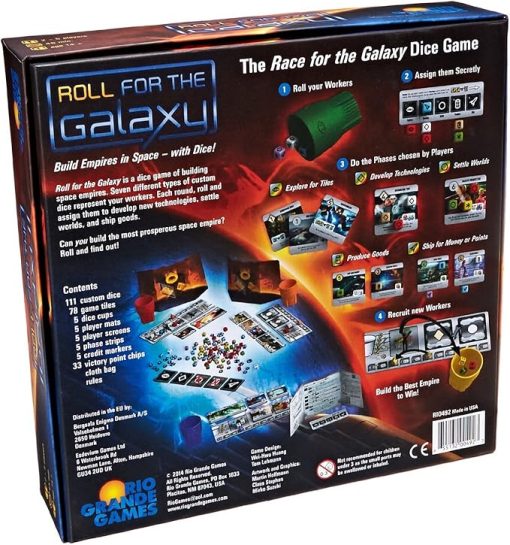 Roll for the Galaxy Board Game by Rio Grande Games - Image 2