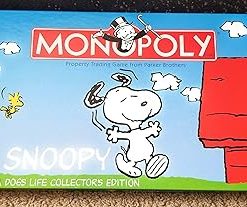 Snoopy Monopoly Classic Board Game for Family Fun and Strategy