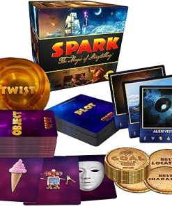 Improv Storytelling Board Game SPARK for Creative Storytelling Fun 2
