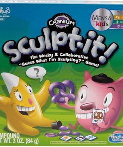 Hasbro Gaming Cranium Sculpt-It Game for Kids Ages 5 to 99 Years