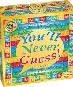 You’ll Never Guess – A Fast-Paced Guessing Game That Engages Players’ Skills of Deduction – Game Night Fun for Adults & Family