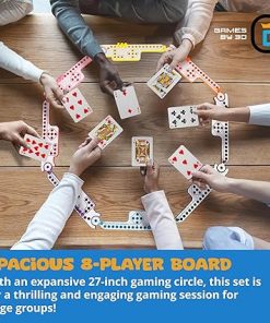 Pegs and Jokers Board Game – Fun Strategy Game for 2-8 Players 2