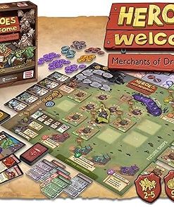 Heroes Welcome Board Game by Pencil First Games for 2-5 Players 2