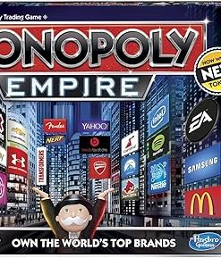 Hasbro Gaming Empire Board Game for Family Fun and Strategy