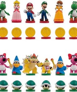 Super Mario Chess Set with 32 Custom Sculpted Characters and Pieces 2