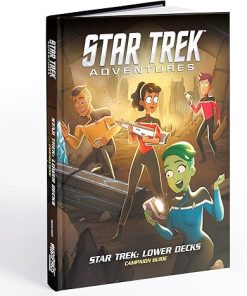 Star Trek Adventures Lower Decks Campaign Guide Expansion Hardcover RPG Book